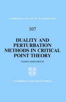 Duality and Perturbation Methods in Critical Point Theory 052107195X Book Cover