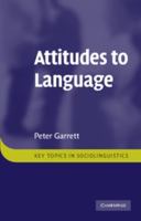 Attitudes to Language 052175917X Book Cover
