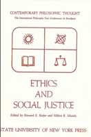Ethics and Social Justice 0873950542 Book Cover