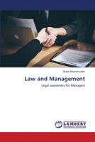 Law and Management: Legal awareness for Managers 6203200085 Book Cover