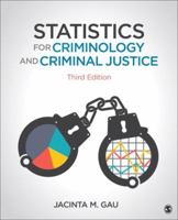 Statistics for Criminology and Criminal Justice 1483378454 Book Cover