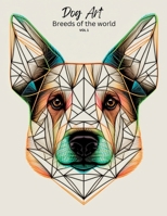 Dog Art: World Breeds: adult coloring book B0BZFGDRJK Book Cover