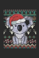 Ugly Christmas Sweater - Koala: Small Lined Notebook (6 X 9 -120 Pages) - Ugly Christmas Gift and Holiday Planner For Women, Men, Teens And Kids 170711465X Book Cover