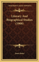 Literary and Biographical Studies 116489644X Book Cover