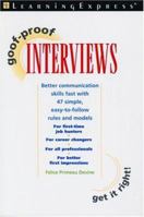 Goof-Proof Interviews 1576854639 Book Cover