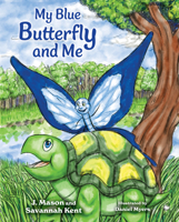 My Blue Butterfly and Me B0CN1JLT39 Book Cover