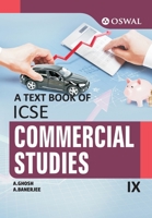 Commercial Studies: Textbook for ICSE Class 9 9390278783 Book Cover