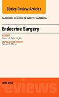 Endocrine Surgery, an Issue of Surgical Clinics 0323299334 Book Cover