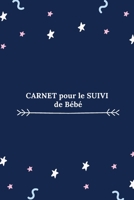 Carnet pour le suivi de b�b�: bleu fonc� avec tableaux de suivi 1708346597 Book Cover