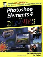 Photoshop Elements 4 For Dummies (For Dummies (Computer/Tech)) 0471774839 Book Cover