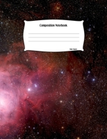 Composition Notebook: Space Time Star View Theme Cover Journal - Blank Lined Wide Ruled Notebook - Personal Writing Paper Notepad For Scientist - High ... Relativity Theme Grammar Notebooks) 1688923314 Book Cover