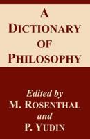 A Dictionary of Philosophy 1410209369 Book Cover