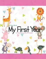 The Story Book My First Year For baby that was born on October 1729090613 Book Cover