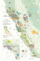 Wine Map of California 1936880393 Book Cover
