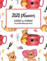 2020 Planner Weekly & Monthly With Inspirational Bible Quotes: Jan 1, 2020 to Dec 31, 2020 Monthly/Weekly Goal Setting, Weekly Review; Daily Schedule, To Do List, Habit Tracker, Menu Pink Adorable Cut 1676489193 Book Cover