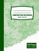 Composition Notebook: Beautiful Wide Ruled Paper Torn Look Effect Notebook Journal Colorful Alligator Skin Scale Blank Lined Workbook for Teens Kids Students Girls for Home School College for Writing  108935147X Book Cover