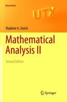 Mathematical Analysis II (Universitext) 3662569663 Book Cover