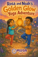 Rosa and Noah's Golden Glow Yoga Adventure (Yoga Adventures with the Yamas) B0HCYR3Y1V Book Cover