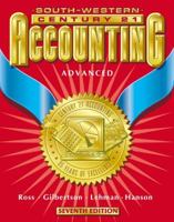 Century 21 Accounting 7E Advanced Course - Text: Chapters 1-24 0538677465 Book Cover
