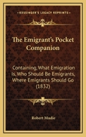 The Emigrants Pocket Companion 0530383632 Book Cover