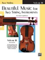 Beautiful Music for Two String Instruments, Bk 3: 2 Violins B004XPGQRY Book Cover