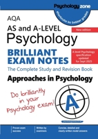 AQA A-Level Psychology Brilliant Exam Notes: Approaches in Psychology: Updated for 2025 specification 190646801X Book Cover