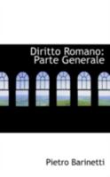 Diritto Romano: Parte Generale 101792371X Book Cover