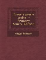Prose E Poesie Scelte ...... 1017715114 Book Cover