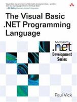The Visual Basic .NET Programming Language (Microsoft .NET Development Series)
