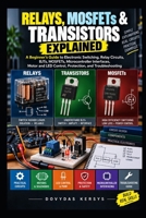Relays, MOSFETs & Transistors Explained: A Practical Beginner’s Guide to Electronic Switching, BJTs, MOSFETs, Relay Circuits, Load Control, Protection, Microcontrollers, and Troubleshooting B0HJ6B8SS5 Book Cover
