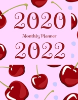 2020-2022 Monthly Planner: Cherry Lover 3 Year Pink Planner 1660298571 Book Cover