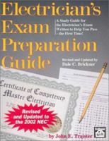 Electrician's Exam Preparation Guide: Based on the 2002 NEC (Electrician's Exam Preparation Guide) 1572181192 Book Cover