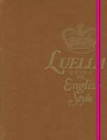 Luella’s Guide to English Style 0007285310 Book Cover