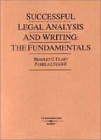 Successful Legal Analysis And Writing: The Fundamentals 0314908048 Book Cover