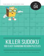 Killer Sudoku - 180 Easy Random Region Puzzles 1790270243 Book Cover