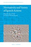 Normativity and Variety of Speech Actions 9004366504 Book Cover