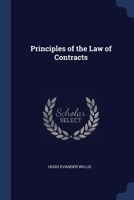 Principles of the Law of Contracts 1022848585 Book Cover
