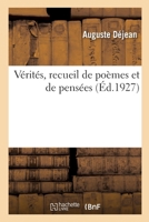 Vérités, recueil de poèmes et de pensées 2329774621 Book Cover