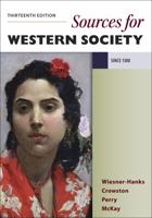 Sources for A History of Western Society, Since 1300 1319265871 Book Cover