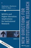 IR167 MOOCs and Higher Educati 1119276128 Book Cover