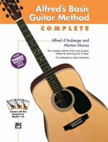 Alfred's Basic Guitar Method (Complete, Books 1 - 3) 0739024280 Book Cover