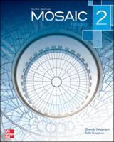 Mosaic Level 2 Reading Student Book plus Registration Code for Connect ESL 0077831055 Book Cover