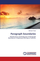 Paragraph boundaries 6139835925 Book Cover