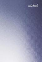 Notebook: Professional Blue & White Simple Design 1096800209 Book Cover