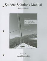 Student's Solutions Manual for use with Intermediate Algebra 0072934743 Book Cover