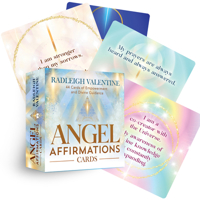 Angel Affirmations Cards: 44 Cards of Empowerment and Divine Guidance 1401973612 Book Cover