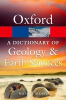 A Dictionary of Geology and Earth Sciences 0198839030 Book Cover