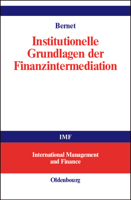 Institutionelle Grundlagen Der Finanzintermediation 3486273493 Book Cover