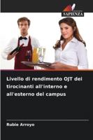 Livello di rendimento OJT dei tirocinanti all'interno e all'esterno del campus (Italian Edition) 6208919045 Book Cover