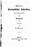 Franz�sische Schriften 1530487501 Book Cover